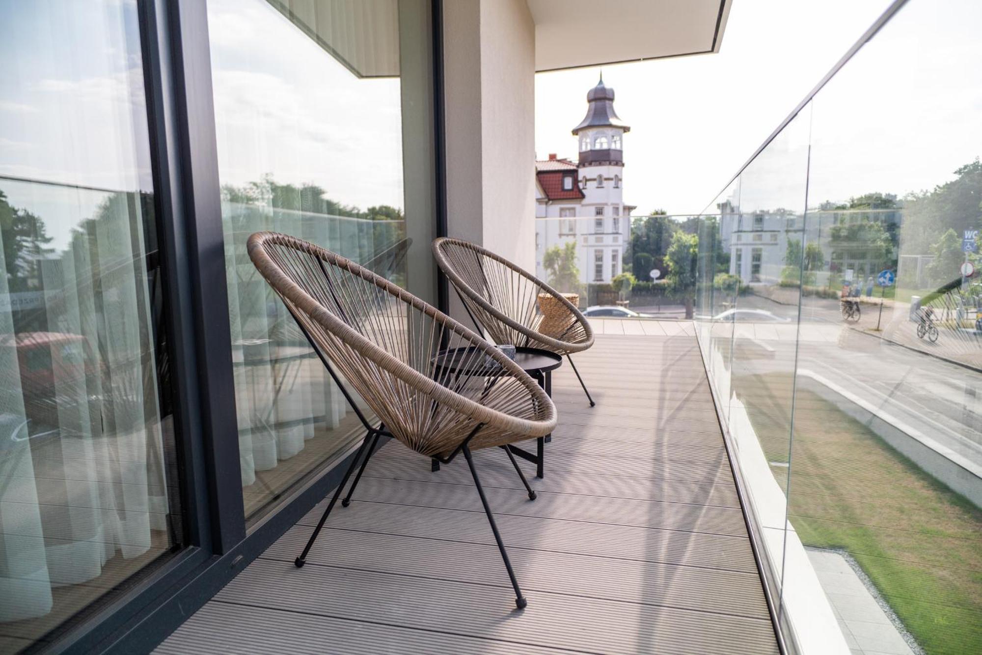 Apartament Amber & Calm Euronia ミエンジズドロイェ エクステリア 写真
