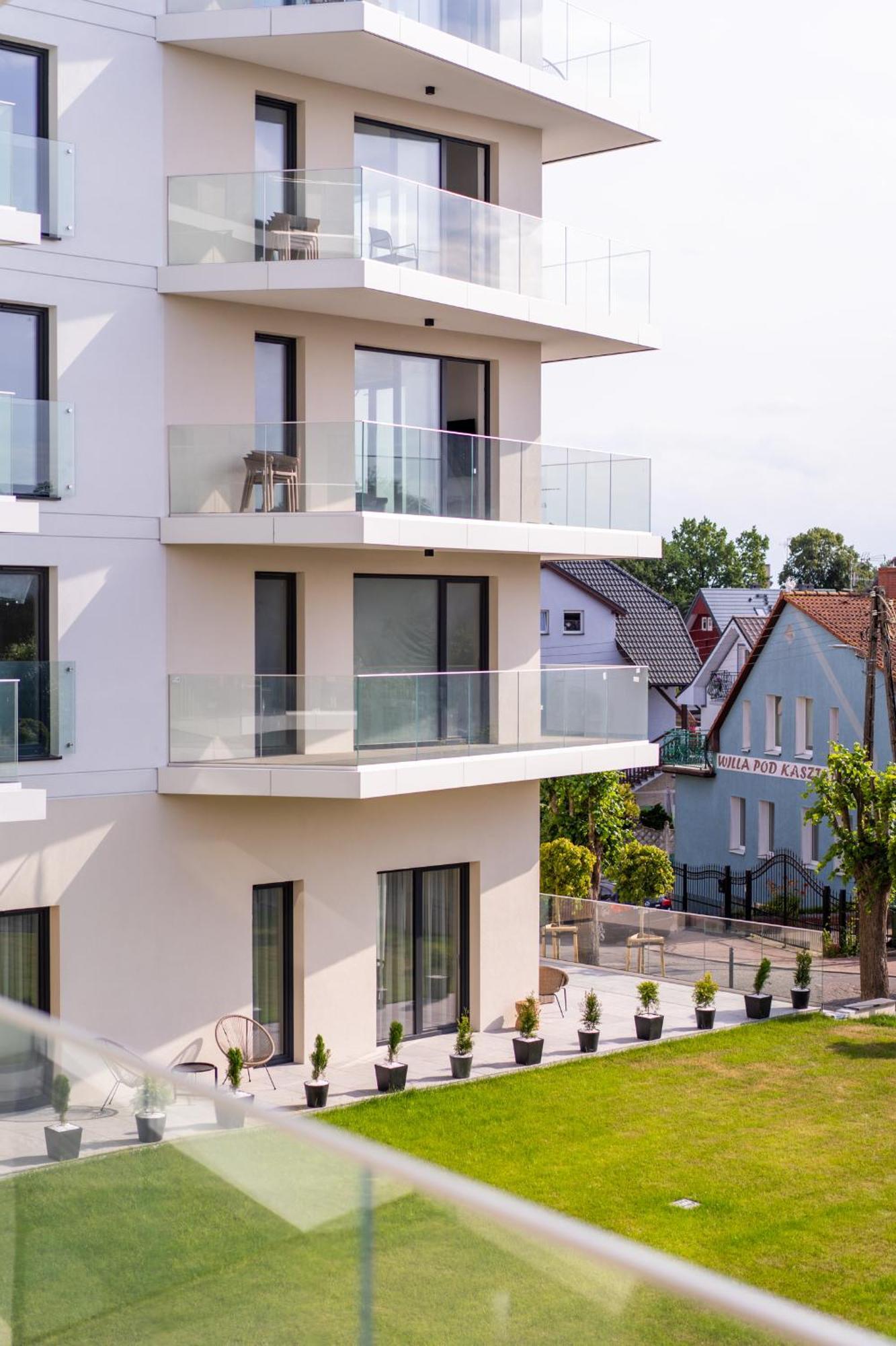 Apartament Amber & Calm Euronia ミエンジズドロイェ エクステリア 写真