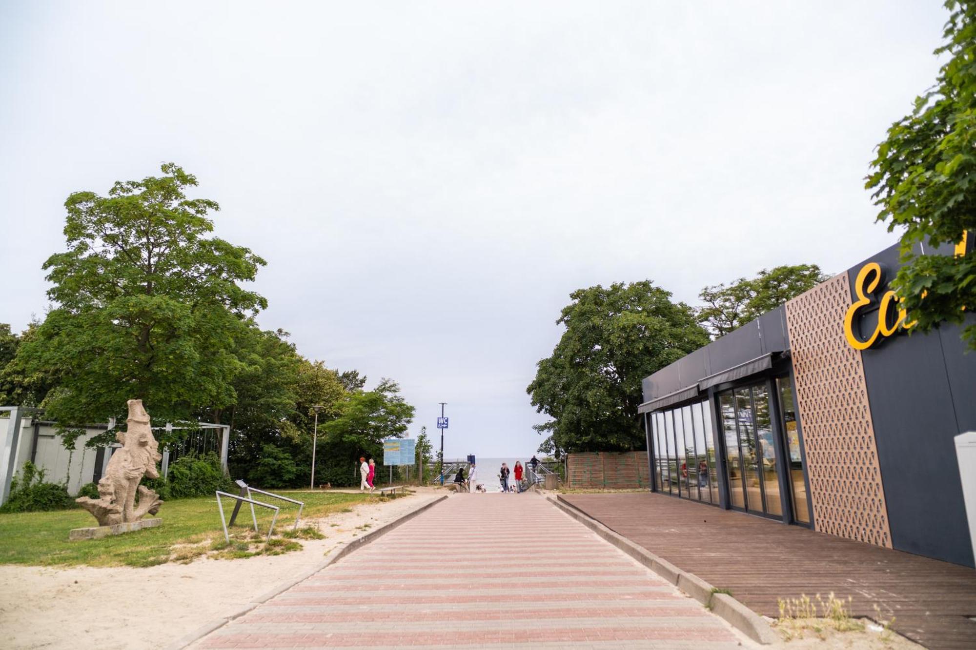 Apartament Amber & Calm Euronia ミエンジズドロイェ エクステリア 写真