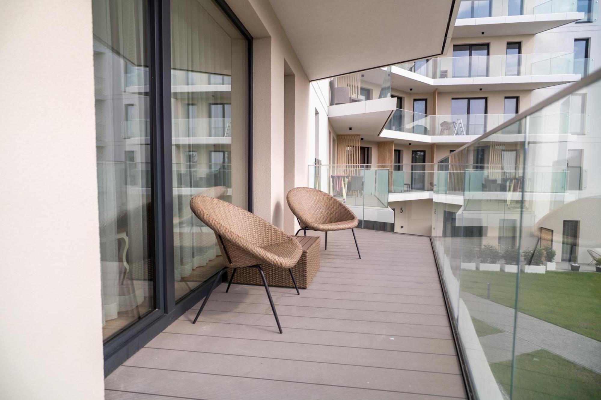 Apartament Amber & Calm Euronia ミエンジズドロイェ エクステリア 写真